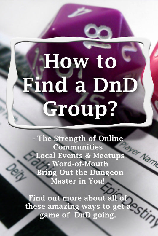 How to Find a DnD Group and Get the Dice Rolling