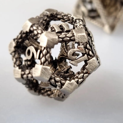 Dragon's Hollow Metal Dnd Dice Set