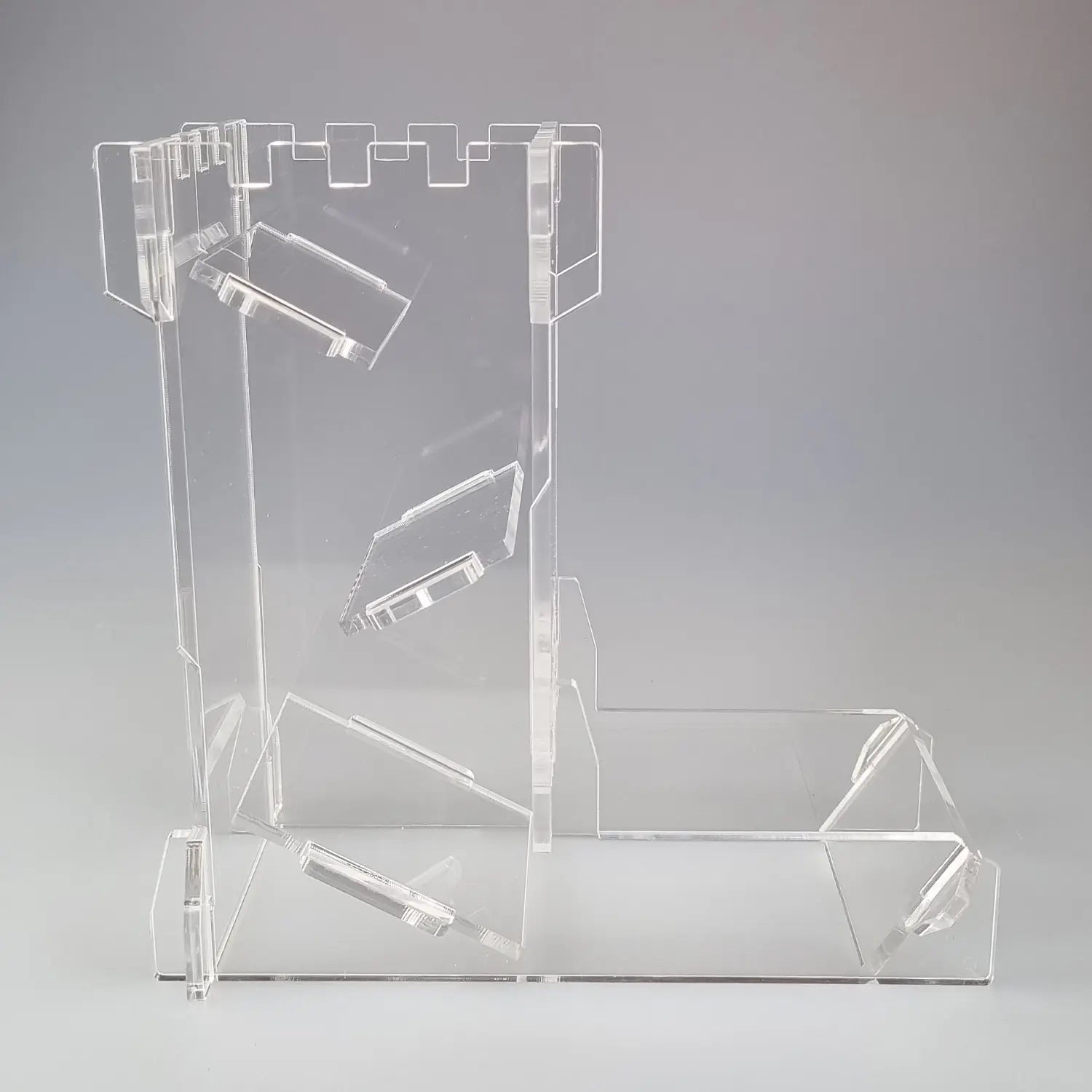 Crystal Cascades Clear Castle Dice Tower