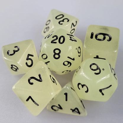 Glow-in-the-Dark Dungeons & Dragons Dice Set