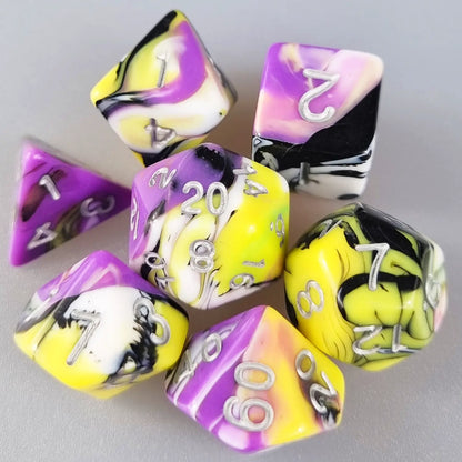 Storm Quad-Colour Dungeons & Dragons Dice Set