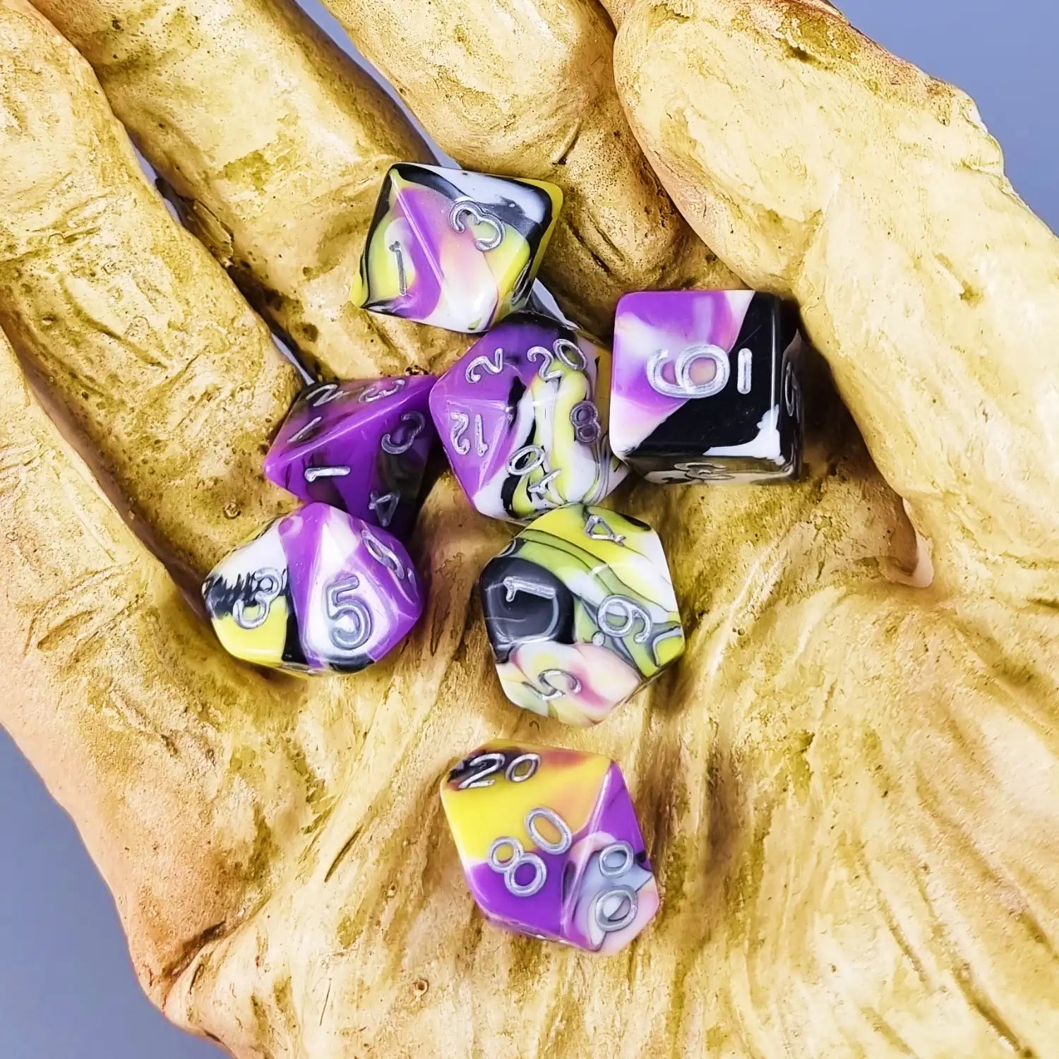 Storm Quad-Colour Dungeons & Dragons Dice Set