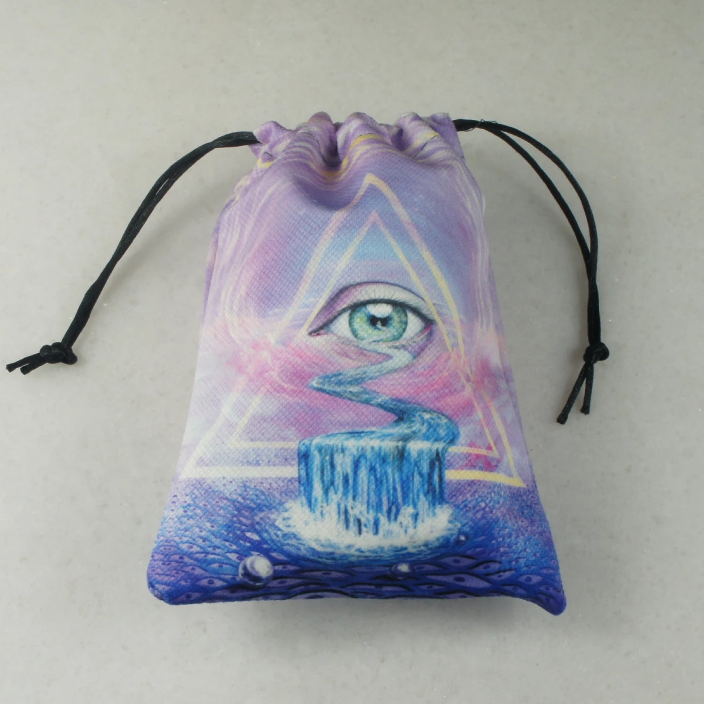 Dream River Fantasy Drawstring Dice Bag