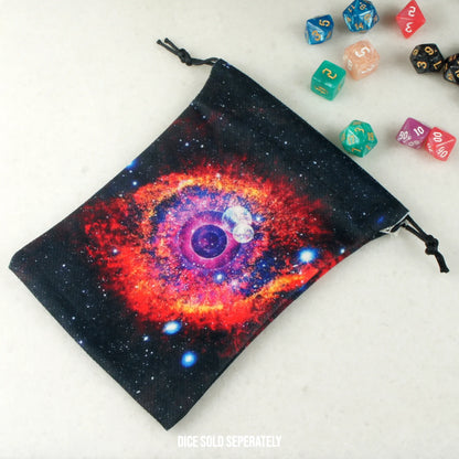 Deep Space Organiser Celestial Drawstring Dice Bag