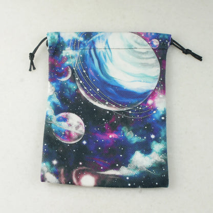 Astro Pouch Celestial Drawstring Dice Bag