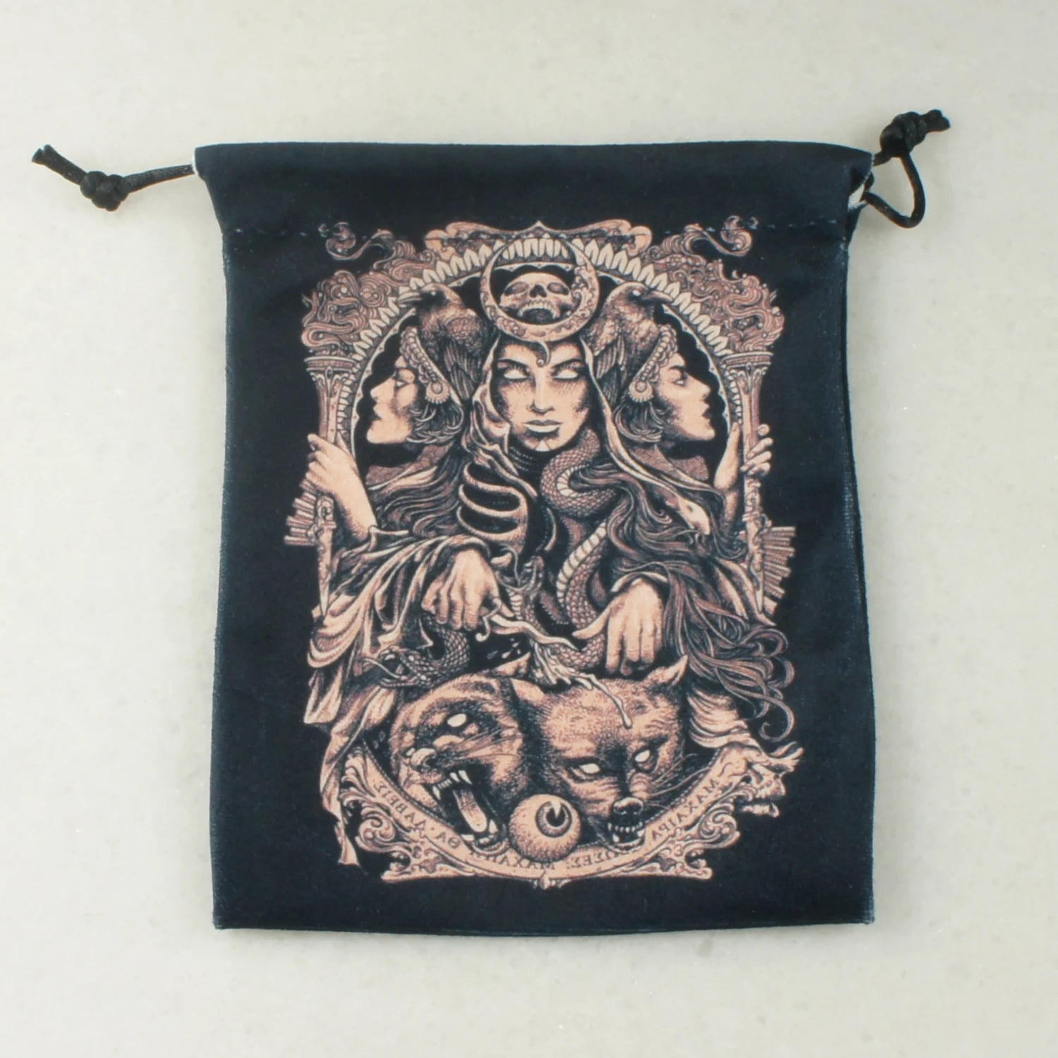 Dungeon Delver's Fantasy Drawstring Dice Bag