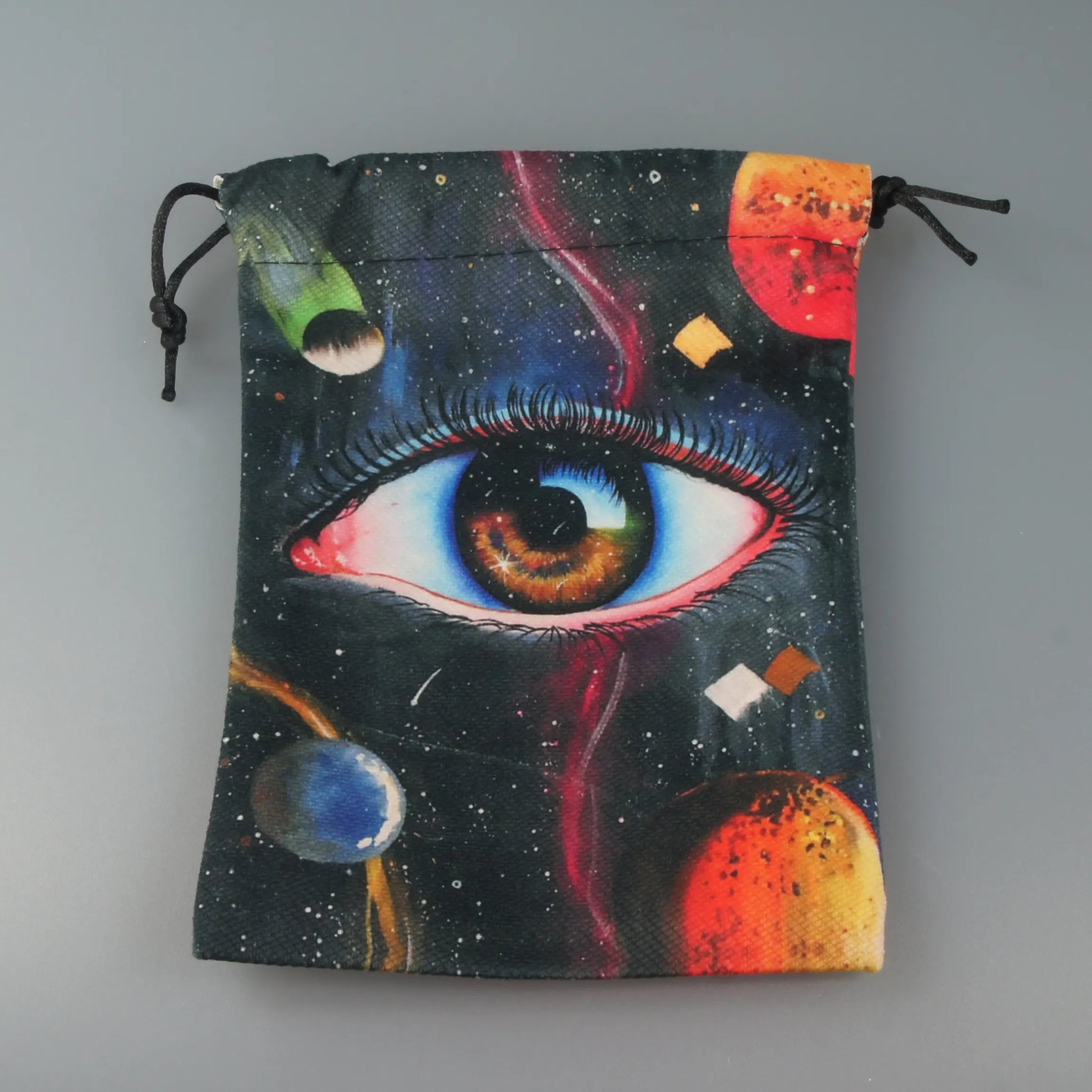 Allseeing Being Celestial Drawstring Dice Bag